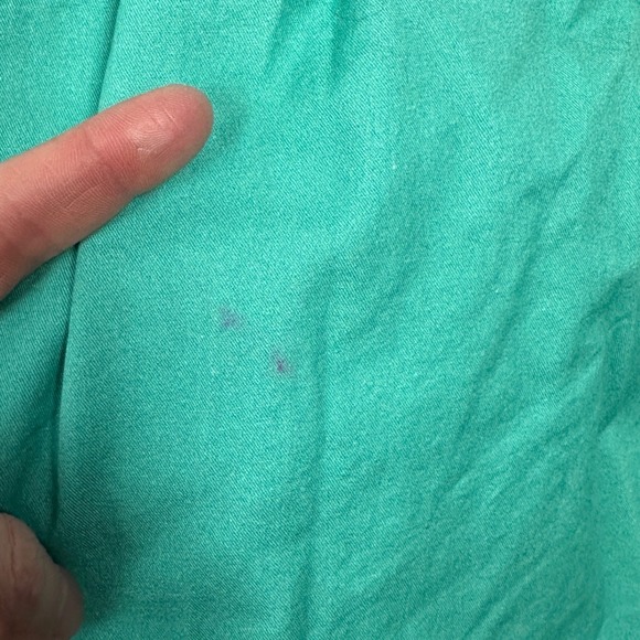 The Oblong Box Shop Retro Kiki Breeze Block Dress‎ Teal Womens Sz XXL Mod Preppy - Picture 16 of 16